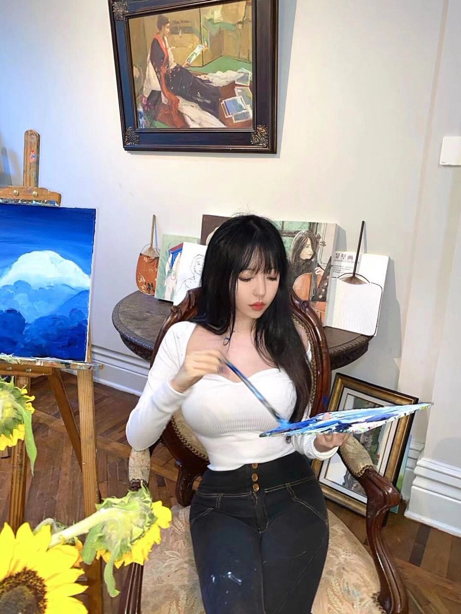 图片[2]-推特@分享女友极品高挑画画女神大尺度视频【41P+4V/7mb】-集乐社