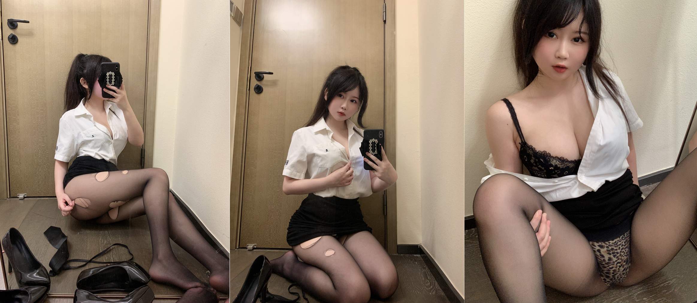 图片[2]-蜜桃少女是依酱呀 – 刚入职的新人 [40P1V-94MB]-集乐社