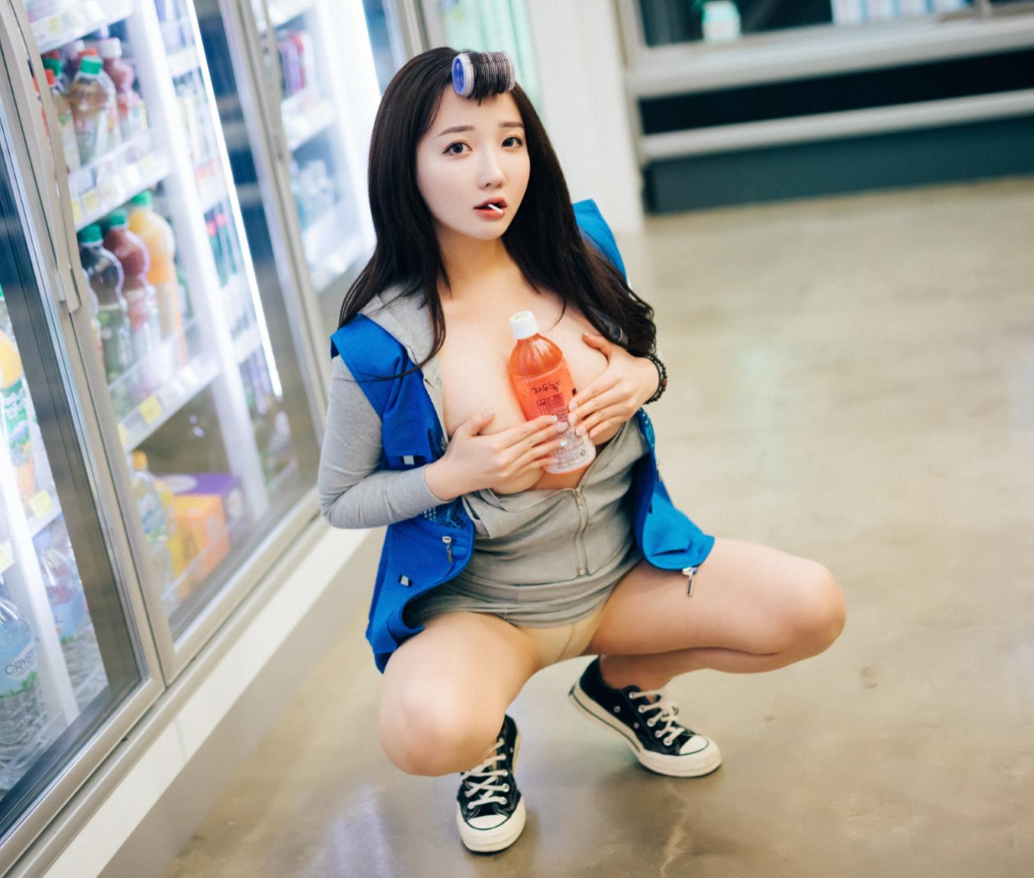 图片[1]-【LOOZY】孙乐乐 YEEUN 12.04 cs part-timer[100P/2.11G]-集乐社