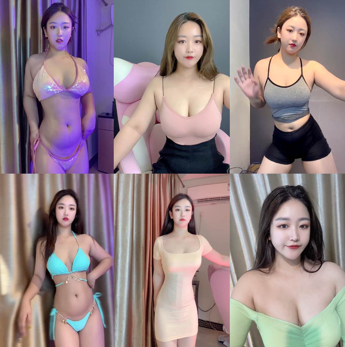 图片[1]-快手主播 爱笑的露妹 高级付费群 奶摇骚舞 年度大合集84V-集乐社