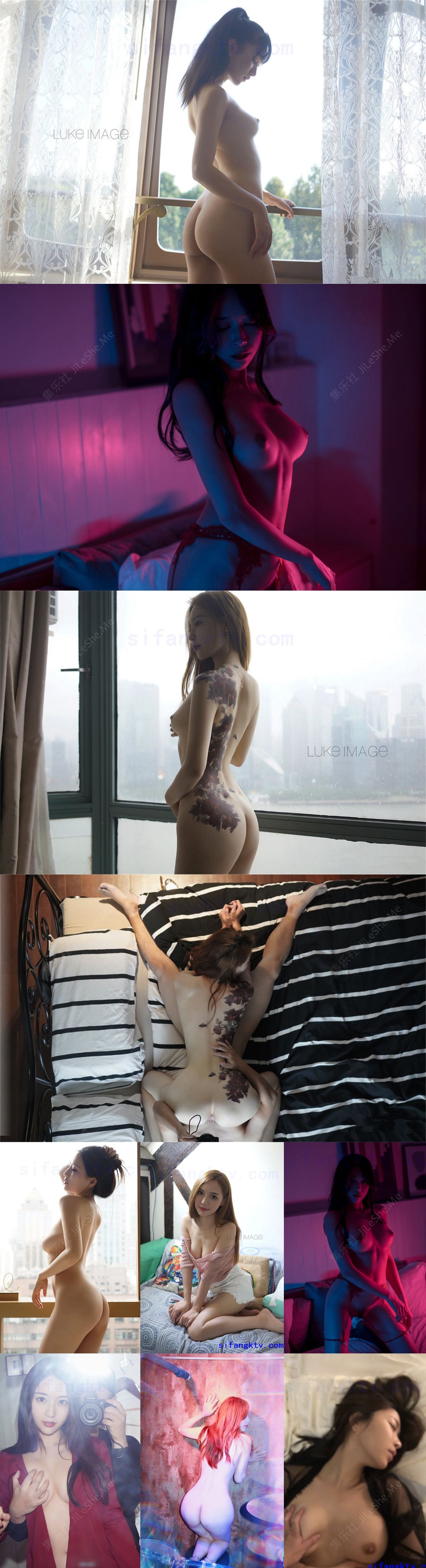 图片[1]-【唯美性爱 完美露脸】暗黑色影师『Luke』与他的绝色模特们的故事 爆操各路知名一线顶级嫩模 高清720P版1.2G-集乐社