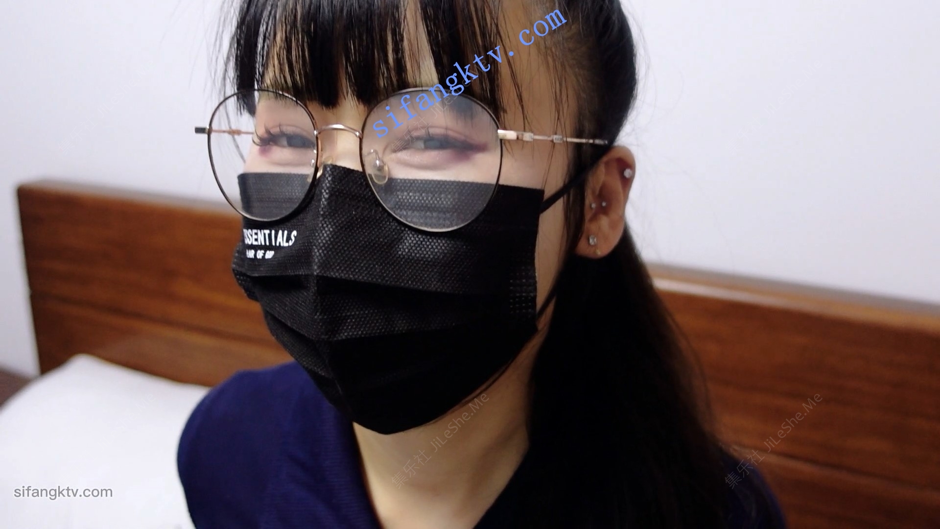 图片[2]-*老虎菜原创*22弹:她不服？大白天正经约战99年眼镜娘,颜射！-集乐社