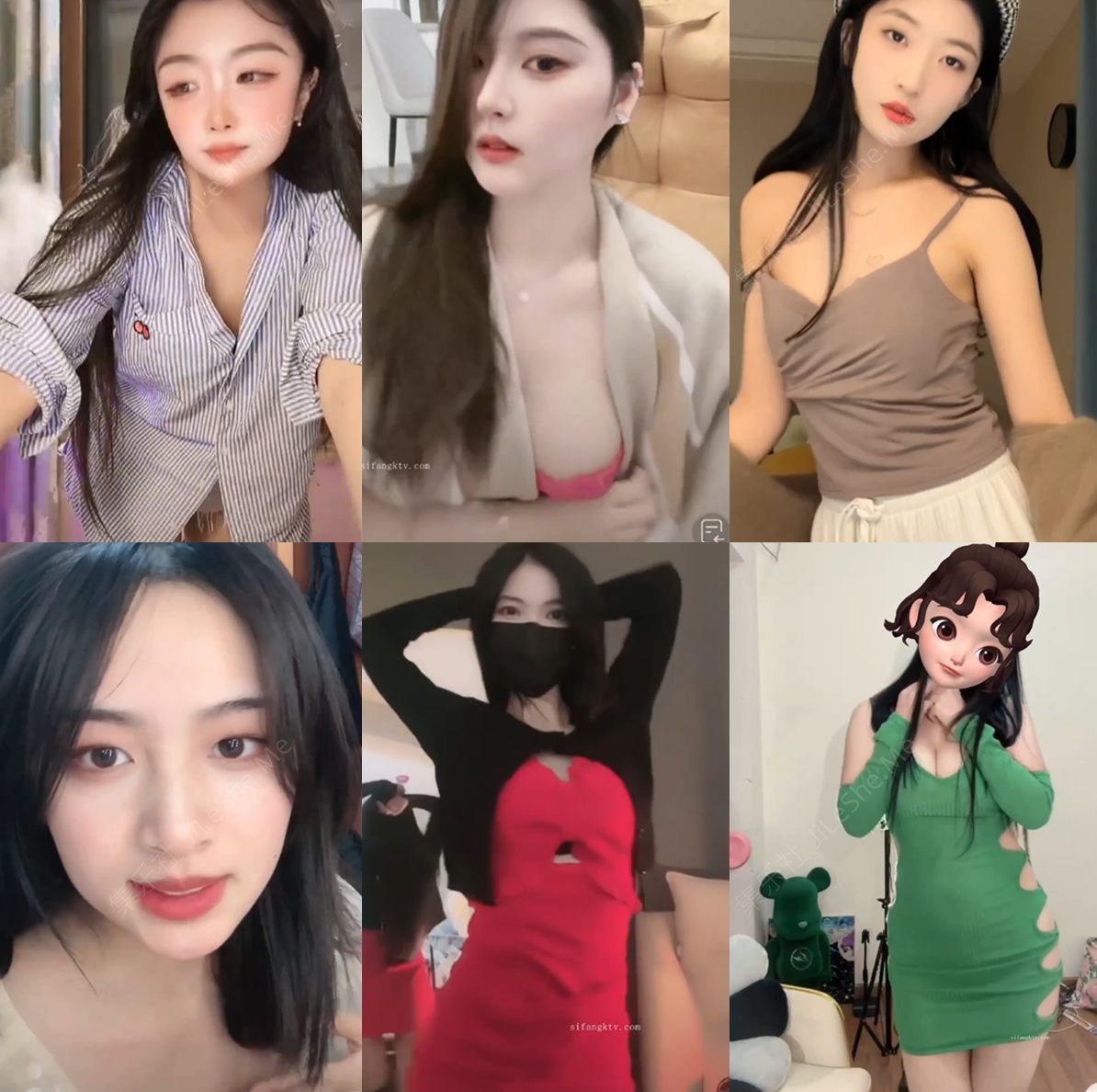 图片[2]-⭐抖音擦边:美女主播各显神通 闪现走光摸奶插逼尺度非常大【159V/1.44GB】-集乐社