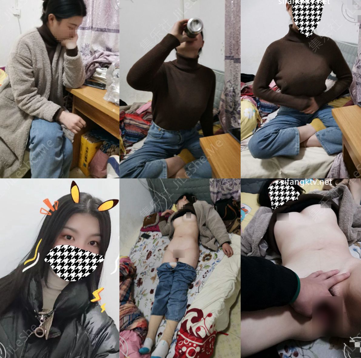 图片[1]-贵在真实！真实乱伦纪实，大神把刚来富士康打工的表妹给灌醉后操了她，稍露脸 好清纯！喝多了下面洪水泛滥，怎么插也不醒-集乐社