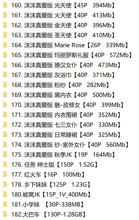 图片[3]-【无水印】蠢沫沫合集1-197套 【113GB】-集乐社