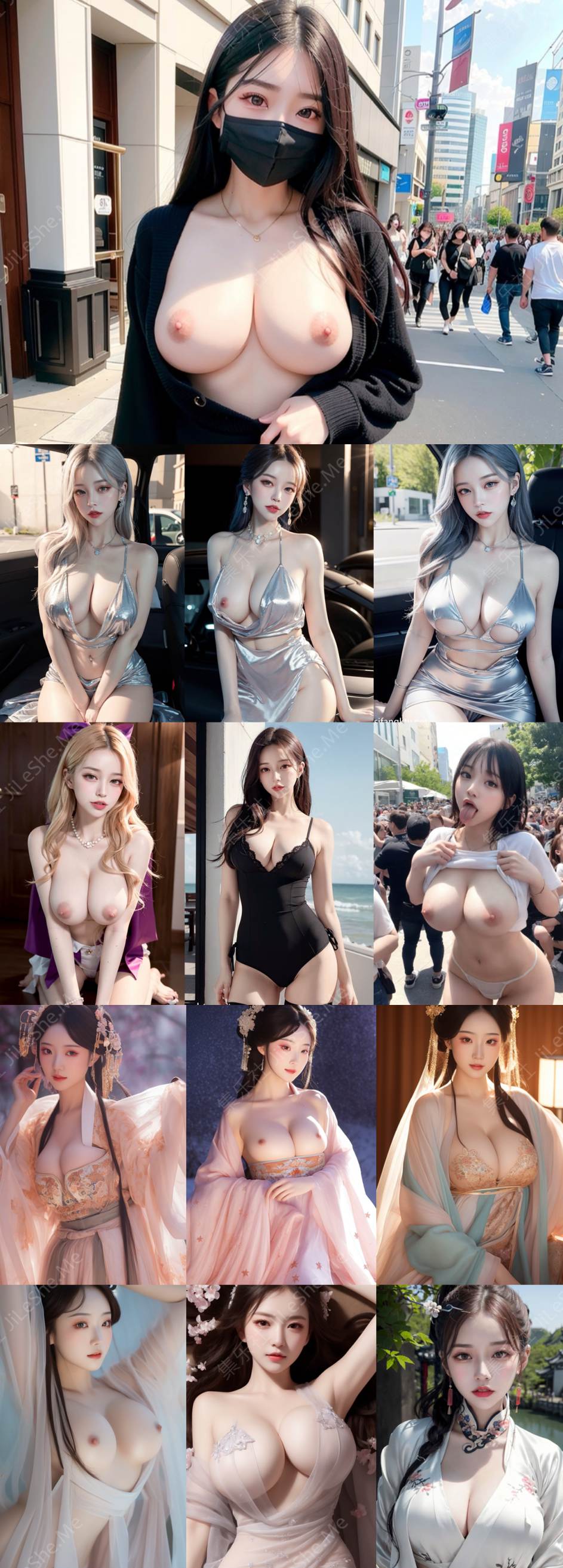 图片[1]-【高能最强❤AI】高端大神甄选拟人✨ 超顶高颜值女神劲爆完美身材 爆乳小穴白皙肌肤 天花板级别人物 颠覆你的眼球【3GB】-集乐社
