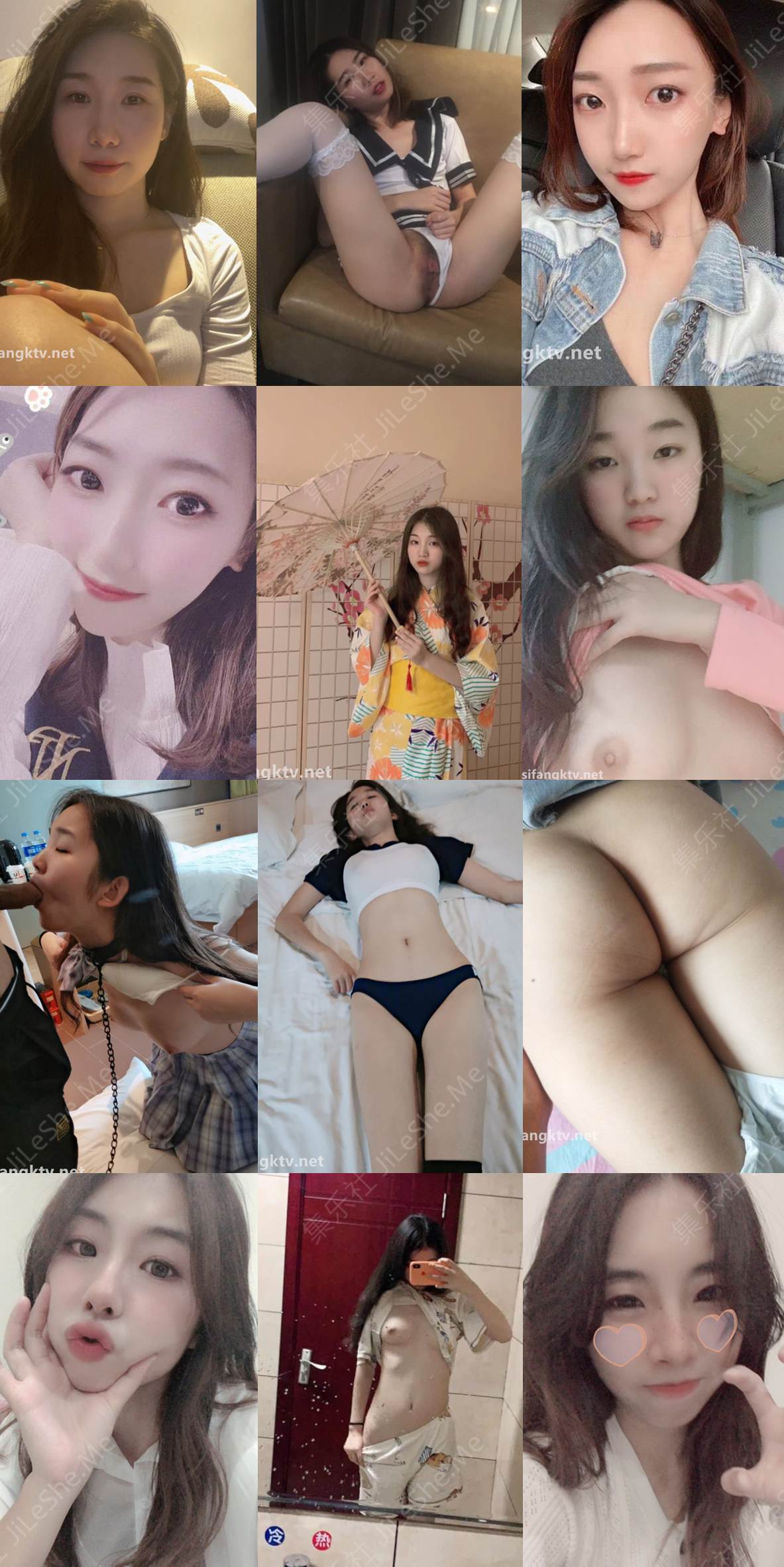 图片[1]-【反差BIAO】精选10位反差婊子生活淫乱视图合集【1.36GB】-集乐社