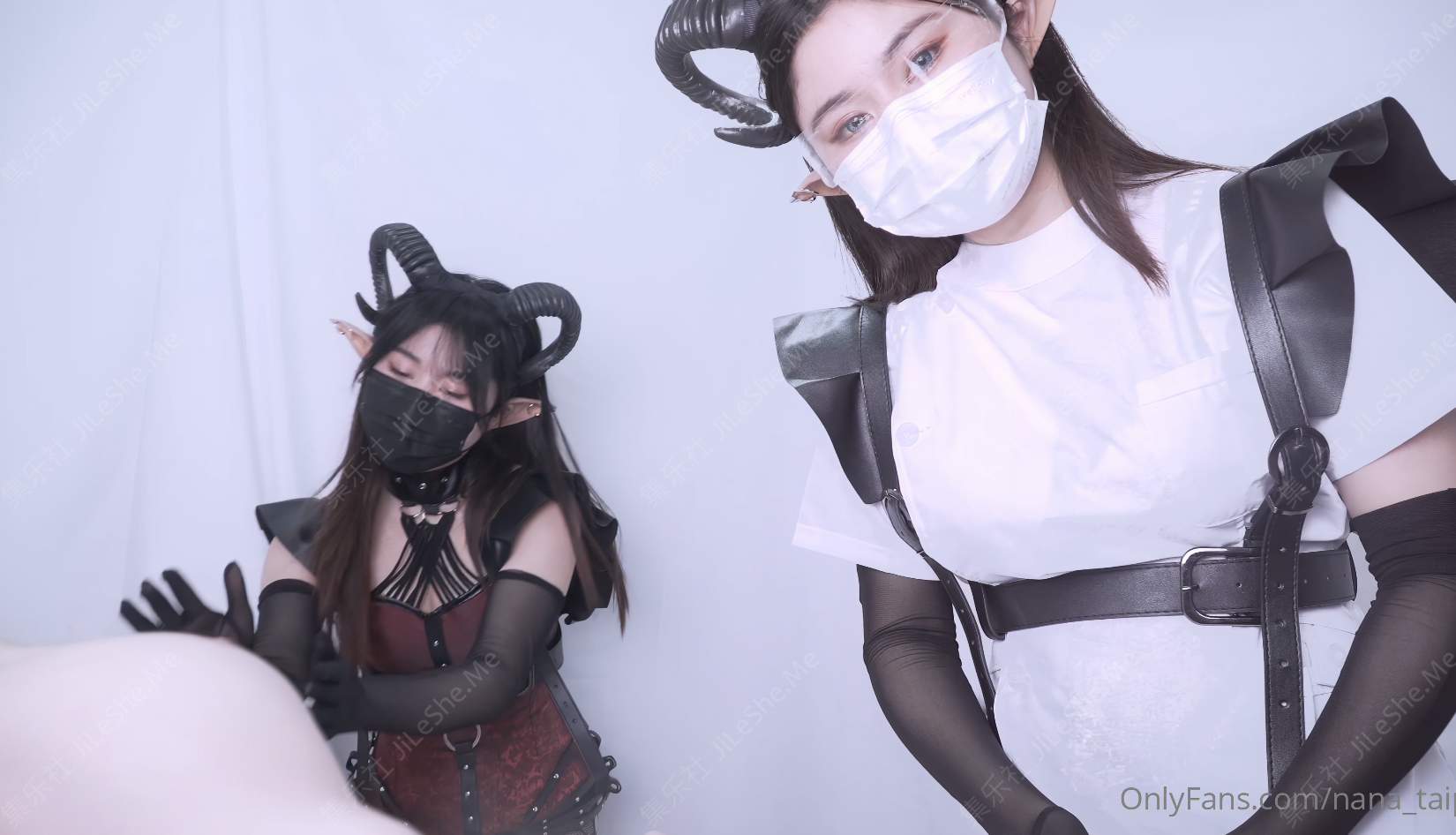 图片[1]-Onlyfans极品白虎网红小姐姐NANA⭐“魅魔”上篇⭐4K原档流出【1V/6.1GB】-集乐社