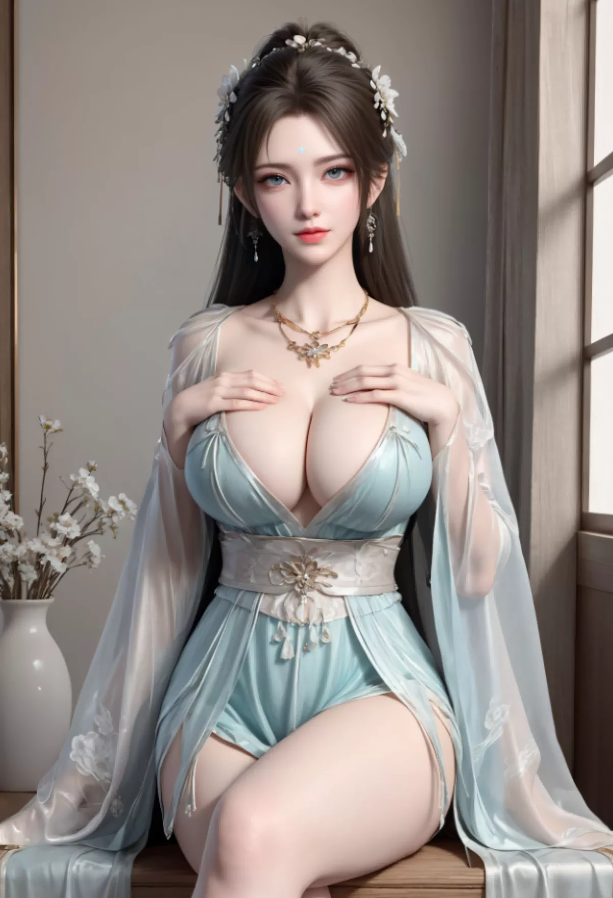 图片[2]-[3D] AI绘画|青衣仙子 【163P/626MB】-集乐社
