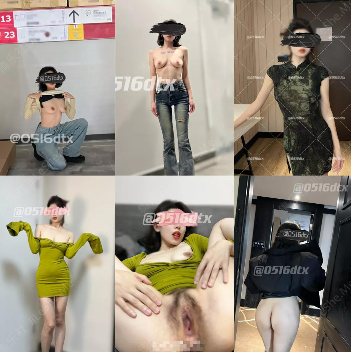 图片[2]-2024年6月流出，推特女神级人妻，【0516tdx】极品良家，约单男搞换妻，很有情趣，喜欢大尺度露出【275MB】-集乐社