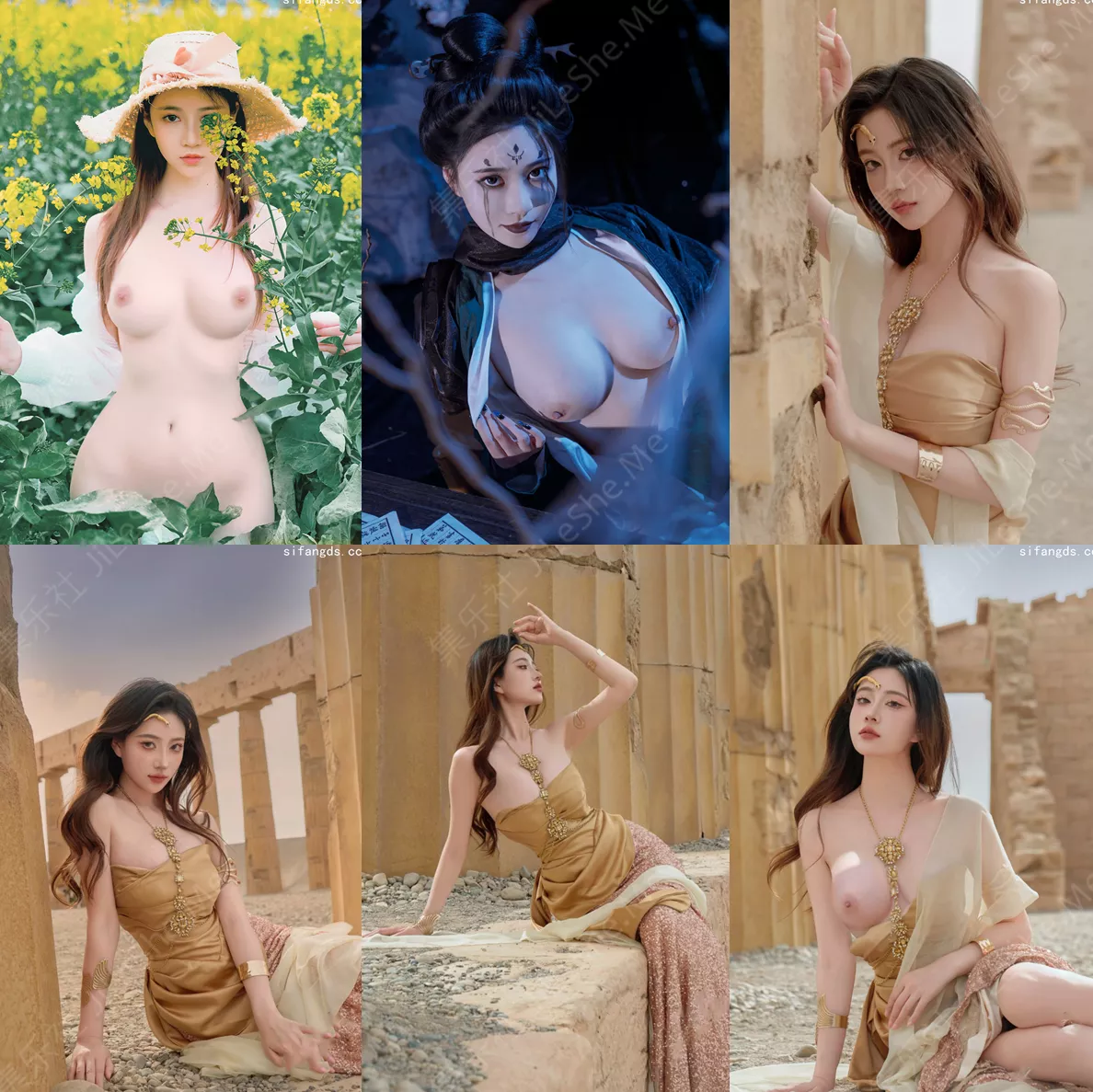 图片[5]-超顶美乳福利姬美女 年年3套视图福利【193P/471MB】-集乐社