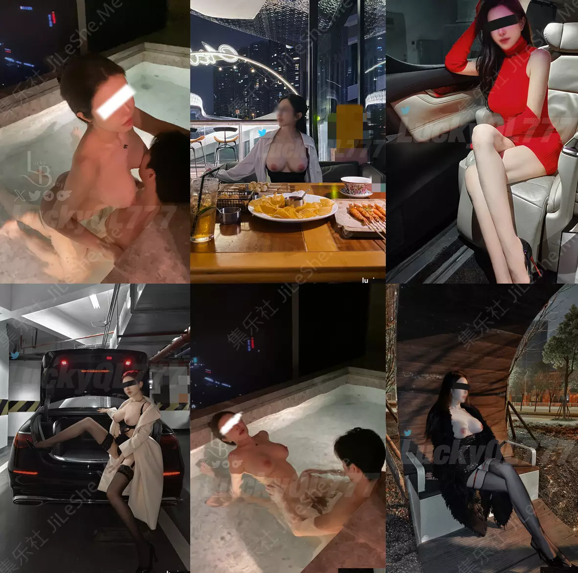 图片[4]-NTR绿帽夫妻『LuckyQL777 』新增 顶级反差女神九头身顶级身材啪啪私拍，群P勾引都是高质量值得欣赏【105V/1.97GB】-集乐社