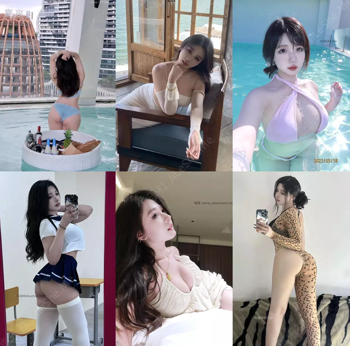 图片[2]-抖音两百万粉丝网红【鹅鹅】万元定制，无数人心中的女神，超绝BBW身材极品反差婊+铁粉空间付费订阅合集0-21期【1023P+418V/2GB】-集乐社