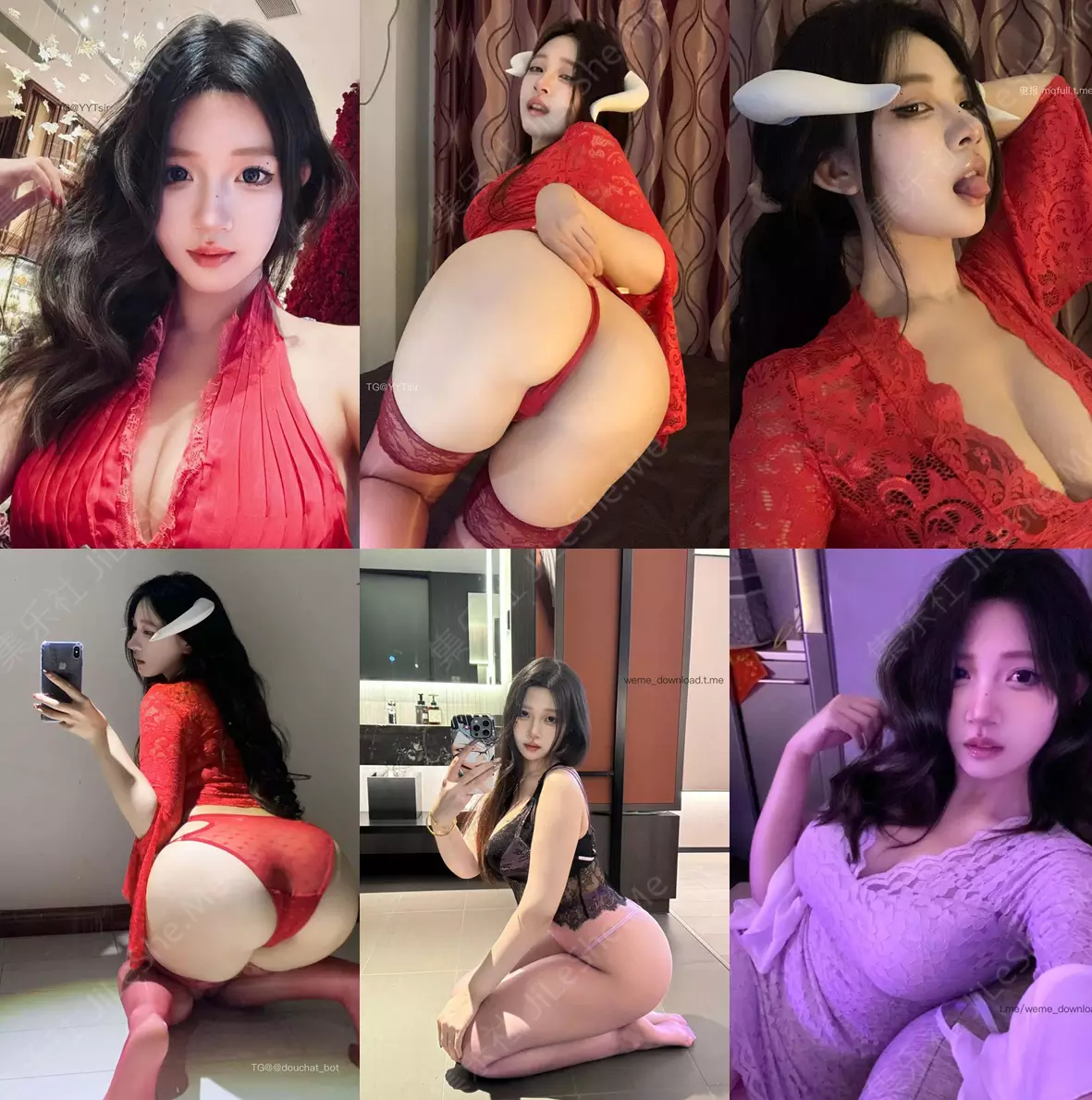 图片[4]-抖音两百万粉丝网红【鹅鹅】万元定制，无数人心中的女神，超绝BBW身材极品反差婊+铁粉空间付费订阅合集0-21期【1023P+418V/2GB】-集乐社