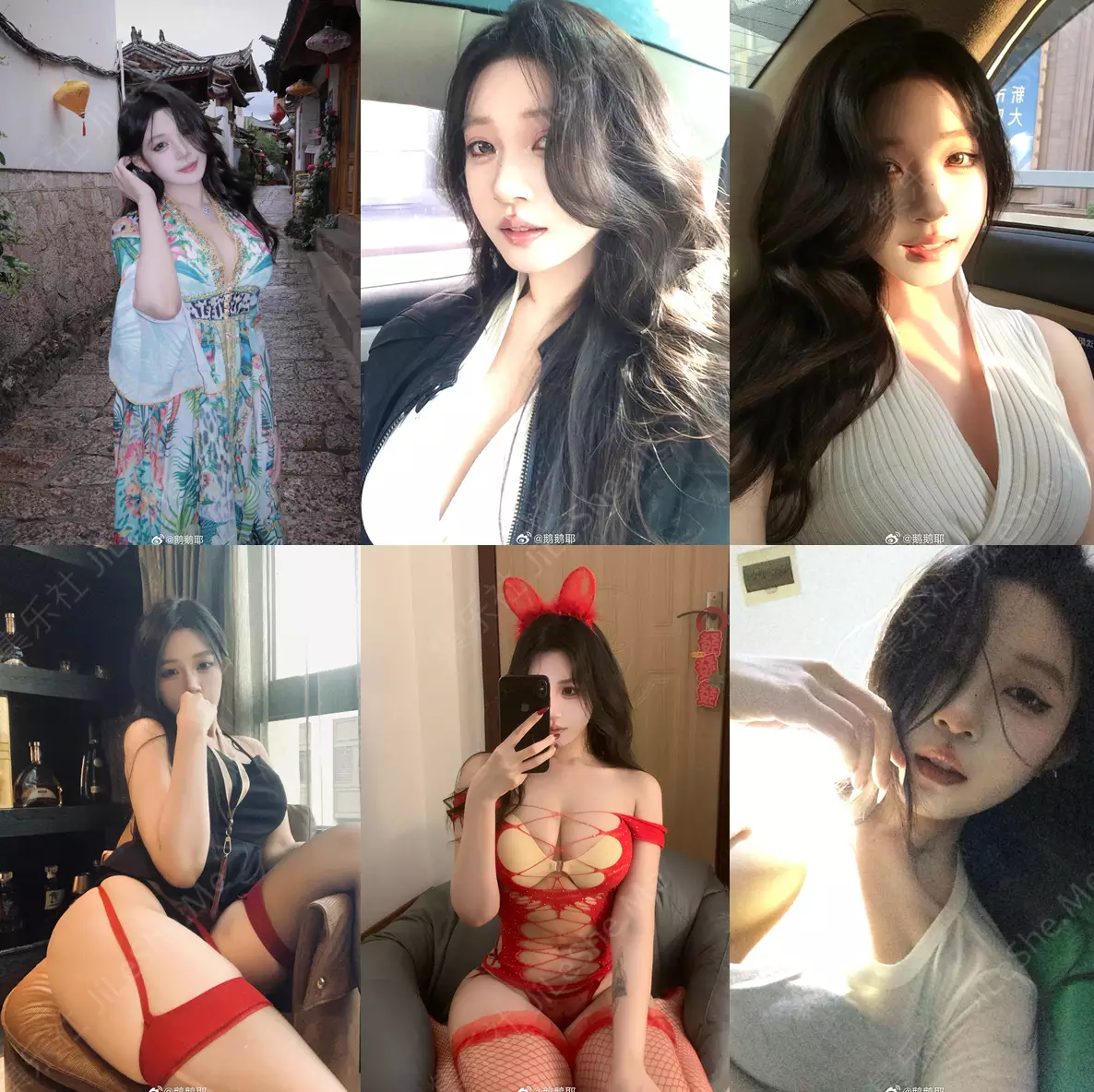 图片[5]-抖音两百万粉丝网红【鹅鹅】万元定制，无数人心中的女神，超绝BBW身材极品反差婊+铁粉空间付费订阅合集0-21期【1023P+418V/2GB】-集乐社