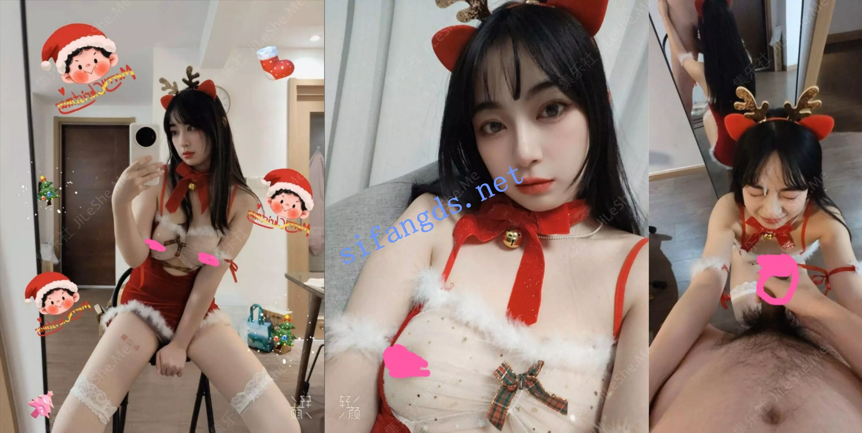 图片[1]-❤️【绿帽泄密三合一】三部清纯学妹性爱私拍影图流出【530MB】-集乐社