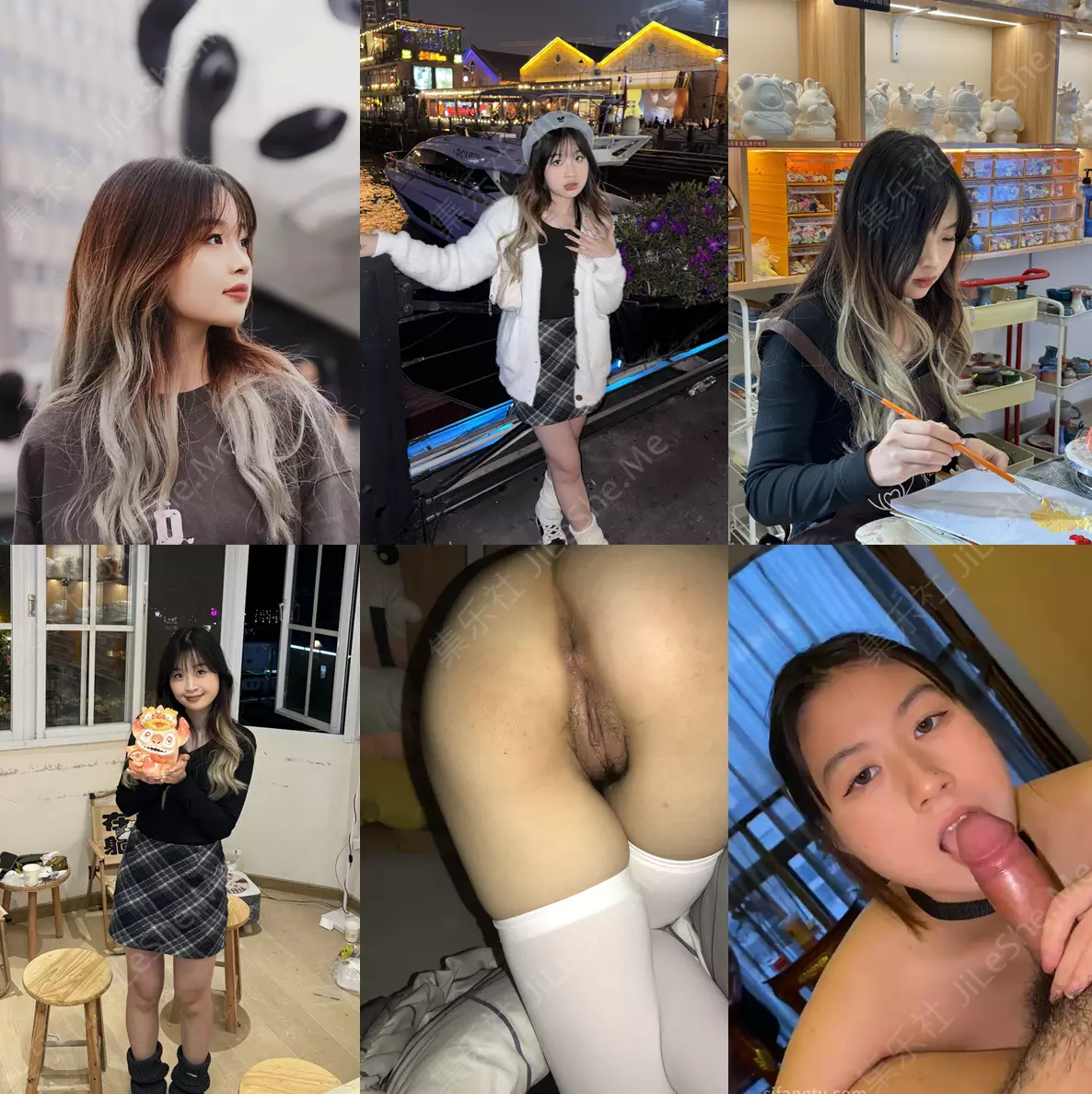 图片[1]-❤️【绿帽泄密】最新清纯反差白虎妹的骚样做爱被流出-集乐社