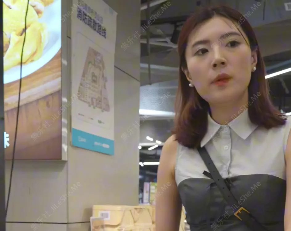 (BC-AA-464)长腿小姐姐逛超市..超短裙弯腰半透明内露在外面-集乐社