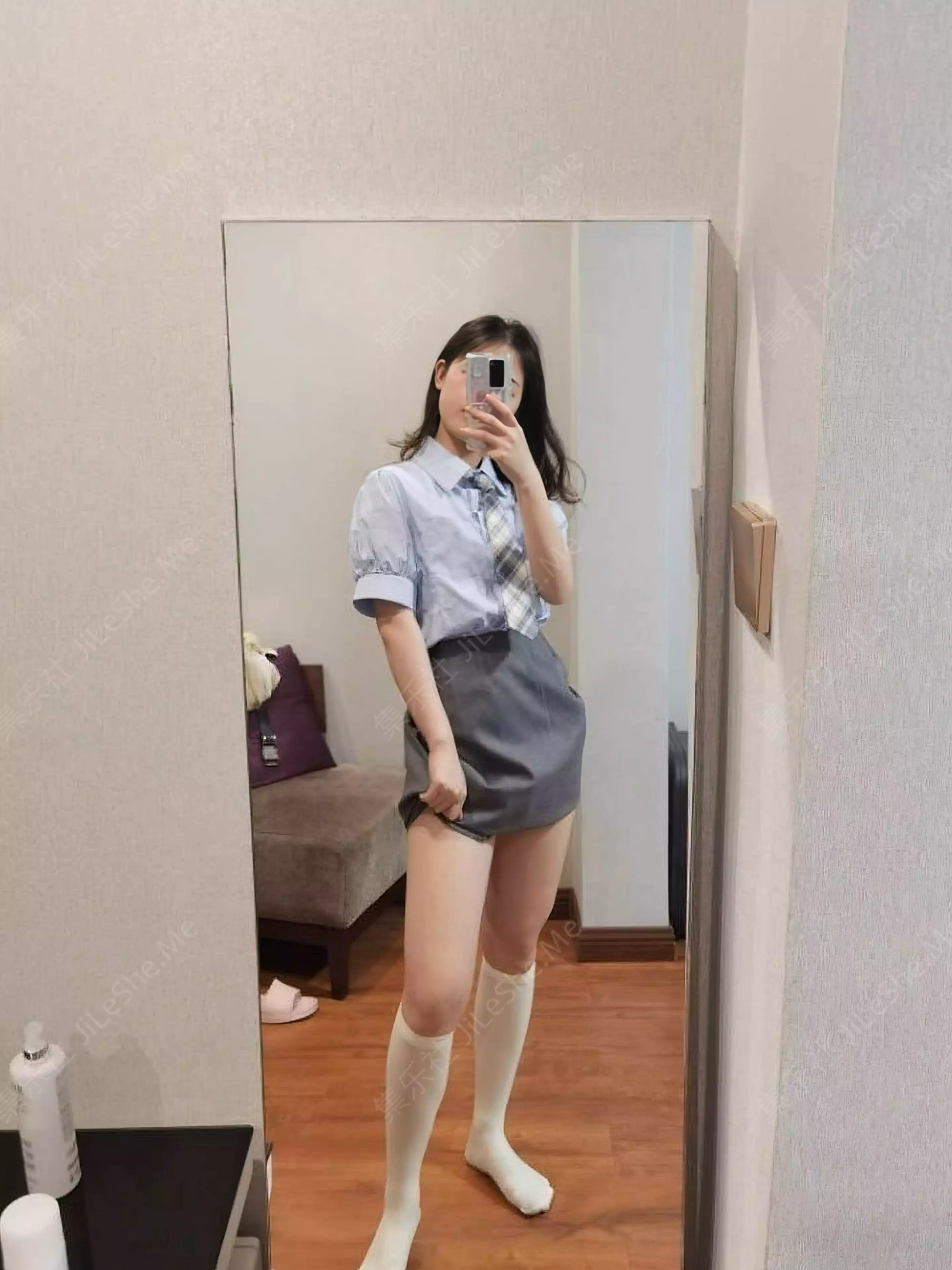图片[6]-❤️【情侣泄密】筷子腿清纯女孩,后入性爱反差影图流出-集乐社